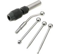 Grizzly T10087 5-pc Wiggler/Center Finder Set