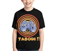 Grizzy?and?The?Lemmings 3D Print T-Shirts for Boys Teens Girls Round Neck Tops Tee Cartoon Fashion Short Sleeve