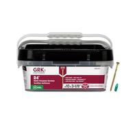 GRK 95200 R4 T-25 Multi-Purpose Framing/Decking Screws, 10 by 3-1/8", Steel, Flat