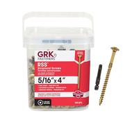 GRK ICC-ESR-2442 HandyPak 5/16 by 4-Inch Structural Screws, 100 Screws per Package