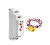GRL8 Liquid Level Control Relay 10A Electronic Liquid Level Controller wirh Sensor AC/DC24V-240V CZAOINCU(GRL8-02 with Sensor)