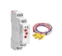 GRL8 Liquid Level Control Relay 10A Electronic Liquid Level Controller wirh Sensor AC/DC24V-240V RUAJOGYNVM(GRL8-02 with Sensor)