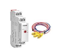 GRL8 Liquid Level Control Relay 10A Electronic Liquid Level Controller wirh Sensor AC/DC24V-240V ZDVHOMCB(GRL8-01 with Sensor)