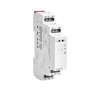 GRM8 Din Rail Electronic Latching Relay MemoryRelay ImpulseRelay SPDT 16A Step Relay AC230V OR AC/DC12-240V(GRM8-02 ACDC12V-240V)