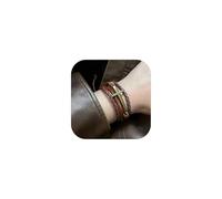 Grmpt Christian Cross Leather Wrap Bracelets for Women Men, Moderate type, Alloy, no gemstone