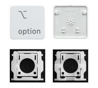 GRMTRV Replacement Individual Key Cap Hinge for Magic Keyboard A2438 A2439 A2449 A2450 A3118 A3203 2021-2024 Year (Left Option)