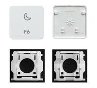 GRMTRV Replacement Individual Key Cap Hinge for Magic Keyboard A2438 A2439 A2449 A2450 A3118 A3203 2021-2024 Year (F6 Key)