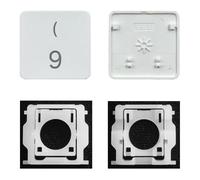 GRMTRV Replacement Individual Key Cap Hinge for Magic Keyboard A2438 A2439 A2449 A2450 A3118 A3203 2021-2024 Year (9 Key)