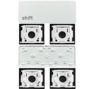 GRMTRV Replacement Individual Key Cap Hinge for Magic Keyboard A2438 A2439 A2449 A2450 A3118 A3203 2021-2024 Year (Left Shift)