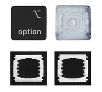 GRMTRV Replacement IndividualKey Cap and Hinges are Applicable for MacBook Pro A1706 A1707 A1708 Keyboard to Replace The Key Cap and Hinge (Left Option)