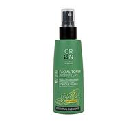 GRN [GREEN] organic cosmetics facial toner refreshing care - organic cucumber - for normal and combination skin - toning and clears dirt - vegan - 75 ml