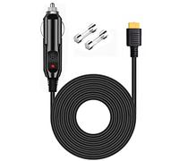 GRNPOWCN - 12V/24V car charger cable for BLUETTI AC2A AC70 AC50B EB55 Elite 200 V2 portable power station and more XT60 connector, solar generator, DC power adapter cable for