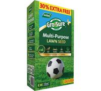 Gro-Sure Multi Purpose Lawn Seed 10M² + 30% Extra Free Box Grass Seed For New Lawns, Repairs & Overseeding
