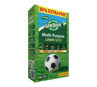 Gro-Sure Multi-Purpose Lawn Seed 10M² + 30% Extra Free Grass Seed For New Lawns, Overseeding & Bare Patch Repair