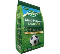 Gro-Sure Multi-Purpose Lawn Seed 120Sqm Fast Acting Hard Wearing Grass Seed Uk