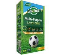 Gro-Sure Multi-Purpose Lawn Seed 50M² New Lawns Repairs Overseeding Bird Deterrent