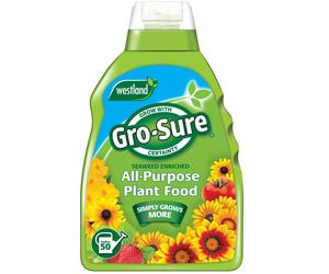 Gro-sure Seaweed Enriched All Purpose Plant Food, 1 L