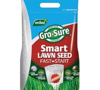 Gro-sure Smart Lawn Seed Fast Start Guaranteed Grass Seeds, 120 m2