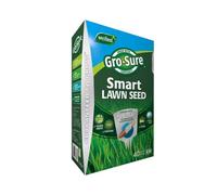 Gro Sure Westland Gro-Sure Smart Lawn Seed 40 Meter Square Aqua Gel Coated Grass Seed For Fast Growth Shade Sun Patch Repair