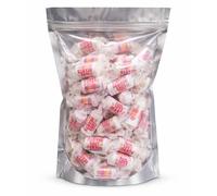 GRO VITS - 50 x Love Heart Sweets Mini Rolls 50 Pack Individually Wrapped Love Hearts Rolls Romantic Sweet Treats for Couples, Assorted Pick and Mix for Parties, Gifts, and Sharing.