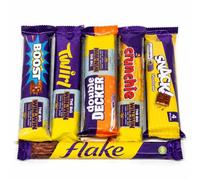 GRO VITS Assorted Chocolate Bars Multipack, 6 Full Size Milk Chocolate Bars, Variety Chocolate Treat Pack for Sharing, Gifting, Birthdays, Parties, Celebrations and Everyday Snacking