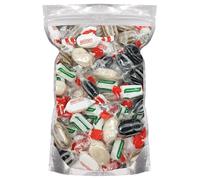GRO VITS - Assorted Mints Sweets - 500g Bulk Bag Wrapped Mint Toffees Selection Assorted Sweet Pick and Mix for Parties, Gifts, and Sharing