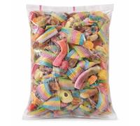 GRO VITS - Fizzy Pick & Mix Sweets Quality Jelly Sweets Classic Retro Candy Selection Assortment Gummy Gift Bag for Gifting Easter Gifts - 800g Pouch