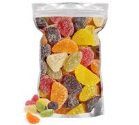 GRO VITS - Soft Fruit Jellies - 500 Gram Bulk Bag Assorted Fruit Jelly Sweets Pick and Mix for Parties, Gifts, and Sharing - 500g Pouch