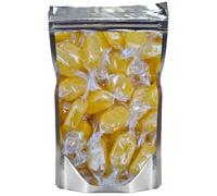 GRO VITS - Sugar Free Sherbet Lemon Toffee Diabetic Friendly Retro Sweets for Fathers Day, Get Well Soon, Retirement, Birthday, And Thank You Gifts Sharing - 500g