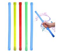 Groan Tube, 5PCS 15.9 Inch Noise Maker Toy Funny Giggle Stick Plastic Sound Tube Party Favor Sensory Bubble Tube for Kids and Adults Random Color Giggle Stick Sound Tube Noise Maker Toy Bubble Tube Se