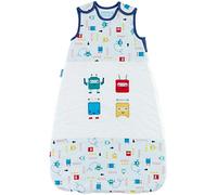 Grobag Baby Sleeping Bag Size 0-6 Months - 2.5 Tog Space Bugs Design 100% Cotton Nursery Side Zip Opening Sleep Sack