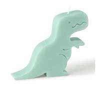 GROBRO7 Cartoon Dinosaur Candle Danish Pastel Scented Room Decor, Natural Pine Scent Aromatherapy, Creative Animals for Desk Statues, Winter Christmas Festival Housewarming Gift Home Decor, Blue Cyan