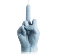 GROBRO7 Middle Finger Candle Danish Pastel Scented Room Decor, Natural Pine Incense Aromatherapy, Gesture Candles for Teen Room Decor Desk Statues, Winter Christmas Festival Housewarming Gift (Blue)