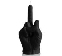 GROBRO7 Middle Finger Candle Danish Pastel Scented Room Decor, Natural Soy Wax Pine Incense Aromatherapy, Gesture Candles for Teen Room Decoration, Desk Statues, Festival Housewarming Gift(Black)