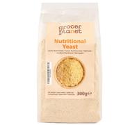 Grocer Planet - Nutritional Yeast Flakes (300g) - Natural | GMO Free | Vegan Friendly