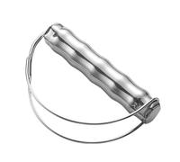 Grocery Bag Carrier, 4.92x3.07in Load Holder, Multipurpose Stainless Steel, Authentic Ergonomic Design, Comfortable Easy Grip for Home Travel Utility Picnic Market Laundry Camping
