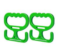 Grocery Bag Carrier - Ergonomic Handle | 2 Piece Load Bearing Holder Tool
