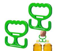 Grocery Bag Carrier, Load Bearing Handle, 2 Piece Multi Purpose Design, Material Comfortable Grip, Shopper Tool Accessory, Bag Handle for Tote Water Bottle Household Stockpiling Paint Cans