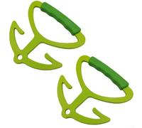 Grocery Bag Handle Carrier, Heavy Duty Shopping Bag Holder with Soft Grip, Lifting Tool for Reusable and Plastic Sacks, Ergonomic Hand Saver for Groceries,