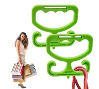 Grocery Bag Handle - Heavy Duty Grip | Grocery Bag Holder Handle Each Holds Up to 100lbs | for Cart Trash Delivery Food Supermarket