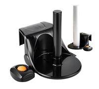 Grocery Bag Holder - Wall-Mounted Roll Organizer 9.45x7.48x4.33in, Reusable Bag Storage Holder Stand | Vertical Roll Stand for Kitchen Garbage Bags, Shopping Bags, Laundry, Cabinet, Home