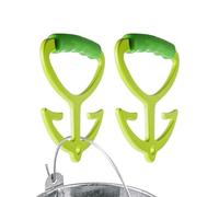 Grocery Carrier, Multi-Purpose Handle Holder, Reusable Ergonomic Non-Slip Grip, 2-Piece Set for Travel, Business, Laundry, Shopping, Delivery, Beach, Food, Camping