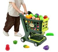 Grocery Trolley - Pretend Play Set, Child Basket | Fun Development Tool Supporting Social Interaction And Life Skills Through Engaging Role Play During Family Game Or School Play Corners