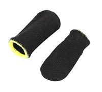 GROCKSTR 18-Pin Carbon Fiber Finger Sleeves For PUBG Mobile Games Press Screen Finger Sleeves (16 Pcs)