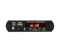 GROCKSTR 2X15W Amplifier MP3 Decoder Board 12V Bluetooth 5.0 30W Car FM Radio Module Support TF USB AUX