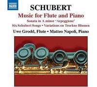 GRODD NAPOLI - SCHUBERT FLUTE PIANO MUSIC - CD - G4z