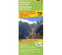 Grödnertal, Seiser Alm / Val Gardena, Alpe di Siusi: Wander- und Radkarte mit Ausflugszielen & Freizeittipps, wetterfest, reißfest, abwischbar, GPS-genau. 1:35000