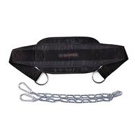 Grofitness Weighted Dip Belt Chin Up Belt with Chain Muscle Training Pull Up Belt Waist Back Support