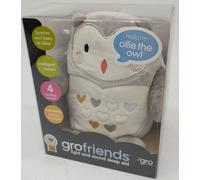 Grofriends OLLIE the OWL sound light cuddly soothing cot teddy sleep soft toy