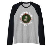 GROGNARD Forever Role Playing Tabletop Gaming Raglan Baseball Tee